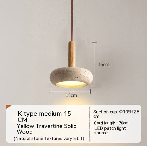 Huangdongshi Nordic Retro 3-Head Droplight – Small Pendant Lamp for Bar, Dining & Bedroom