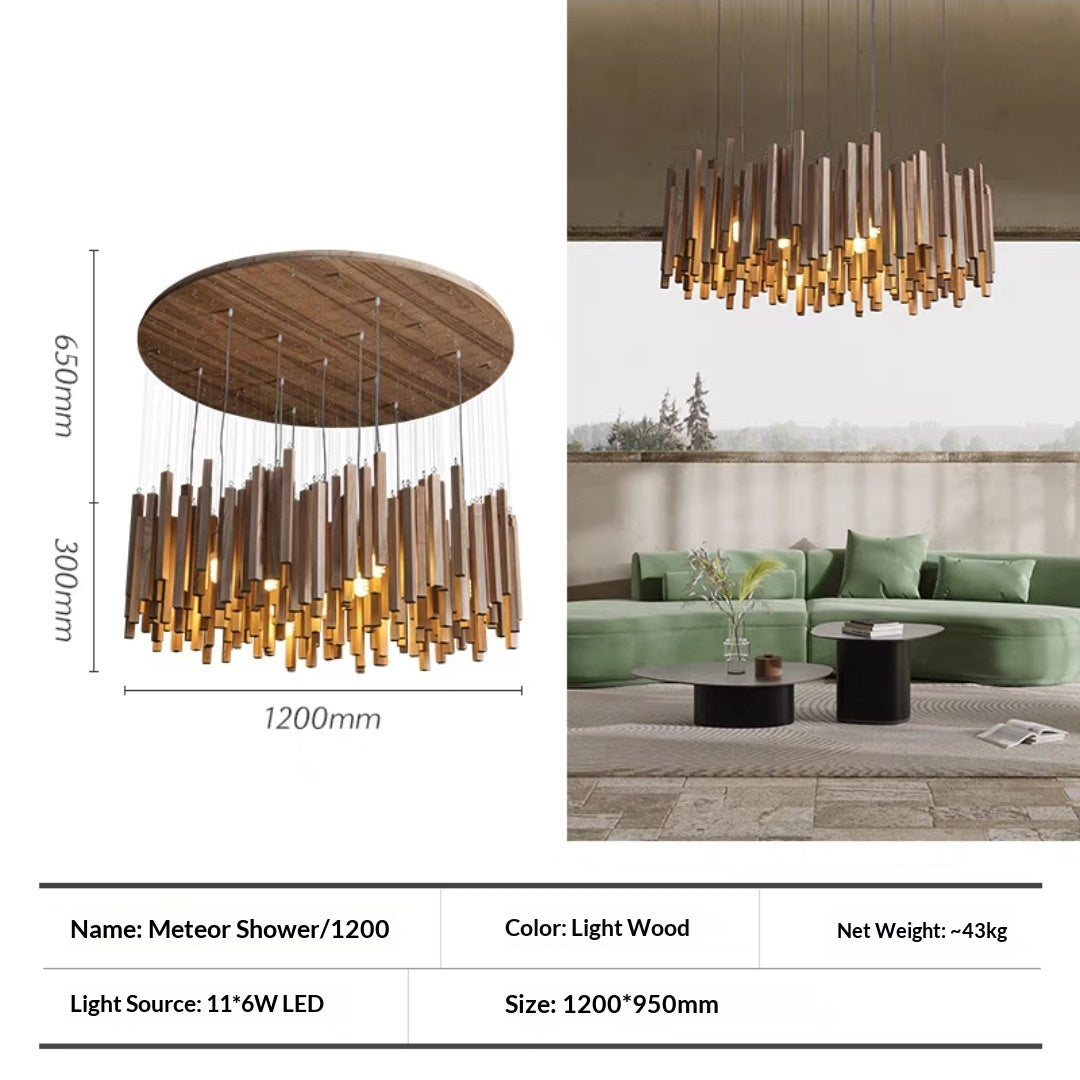 Modern Minimalist Chandelier – New Chinese Style Living, Dining & Tea Room Lamp