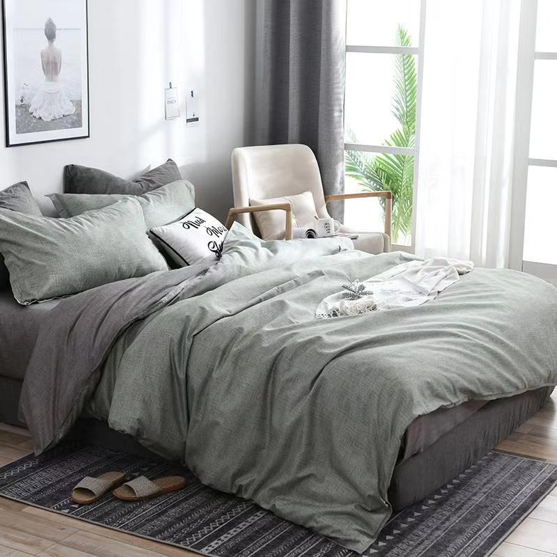 3-Piece Bedding Set Quilt Duvet Cover with 2 Pillowcases 50x70cm Soft Bedroom Bed Set