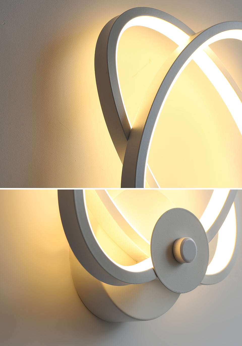 Creative LED Wall Lamp Modern Bedside Light for Living Room Bedroom Home Decor