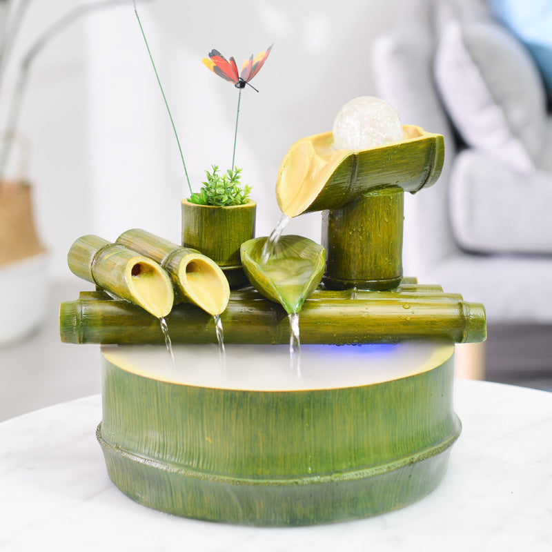 Creative Simple Bamboo Home Decor Natural Minimalist Living Room Decoration Eco Friendly Ornament