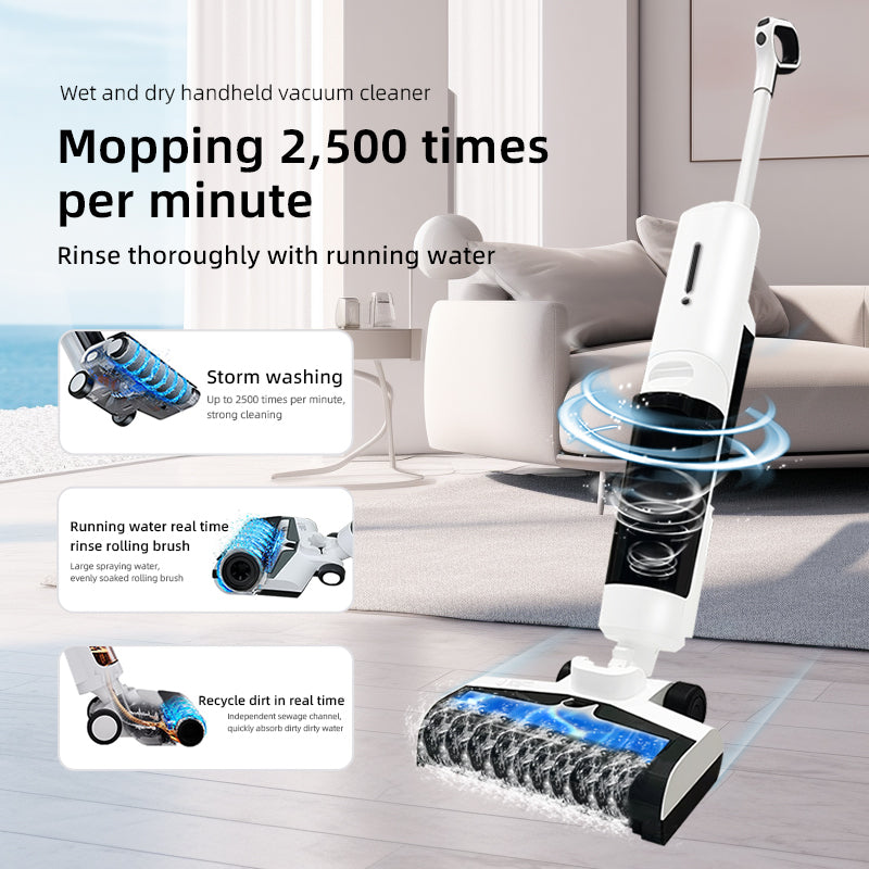 Electric Floor Scrubber Cleaning and Hygiene Assistant Multi Functional Floor Cleaning Machine for Home and Commercial Use