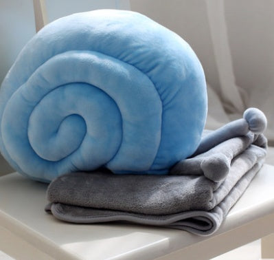 Cute Cushion Pillow Quilt Dual Use Soft Blanket Pillow Convertible Home Decor Bedding