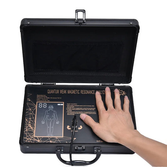 6G Quantum Body Analyzer – Palm Touch Health Detector for Full Body Wellness Scan