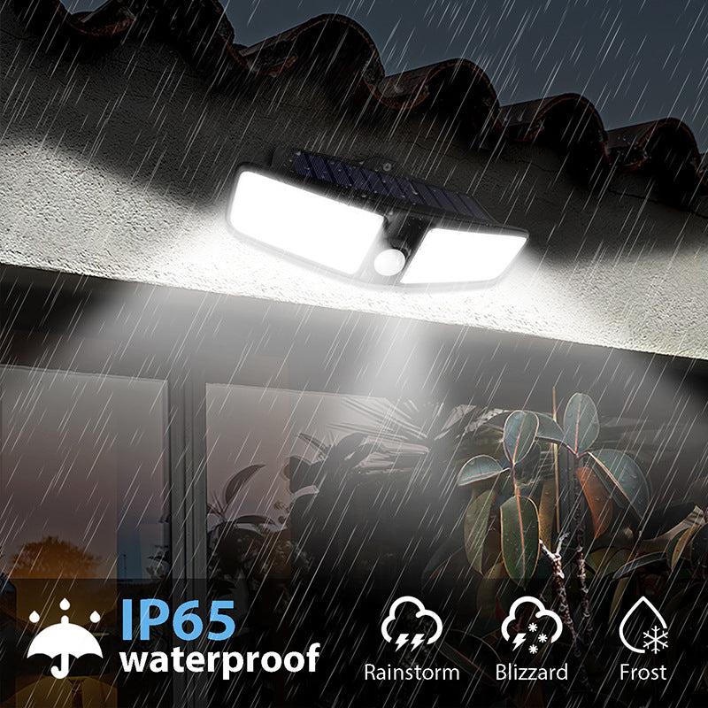 Outdoor Solar Light Decoration Smart Waterproof LED Garden Pathway Wall Landscape Lighting