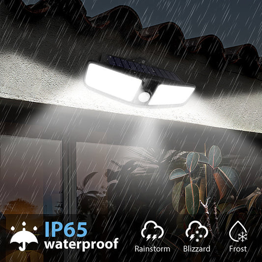 Outdoor Solar Light Decoration Smart Waterproof LED Garden Pathway Wall Landscape Lighting