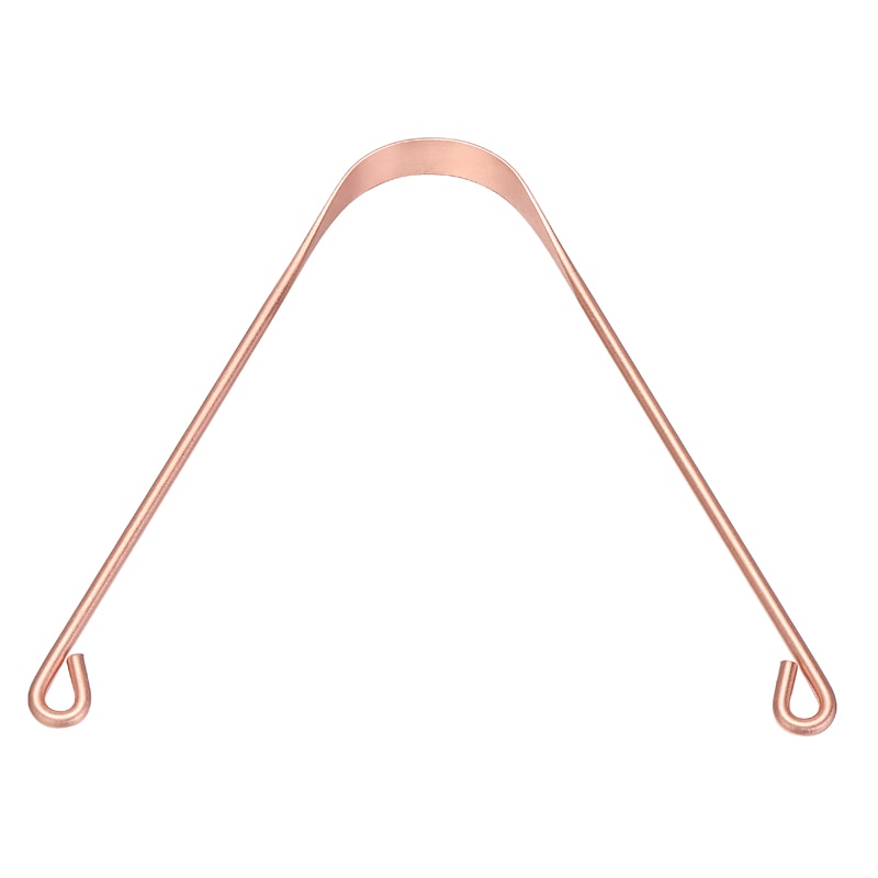 Tongue Scraper Cleaner for Oral Care Stainless Steel Tongue Coating Remover Fresh Breath Tool
