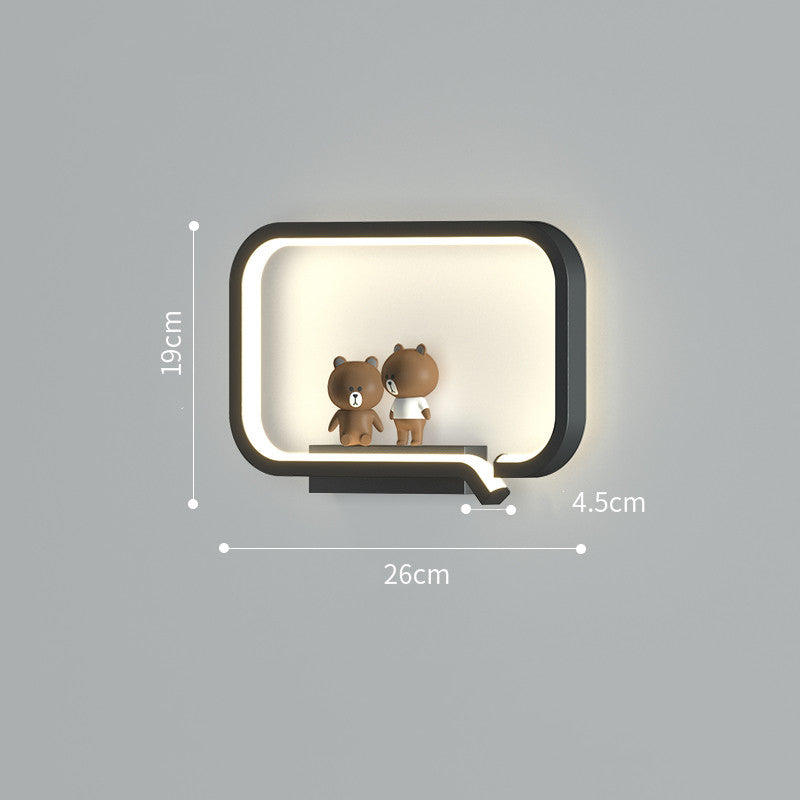 Warm and Romantic Aisle Corridor Bedroom Lights LED Ambient Wall and Ceiling Lighting for Home Decor Mood Setting