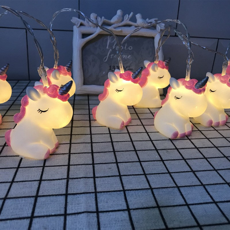 Vinyl Animal LED Light String – Decorative Fairy Lights for Bedroom & Party