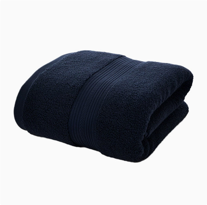Plain Cotton Bath Towel Soft Absorbent Bulk Wholesale Bathroom Towels for Home and Hotel