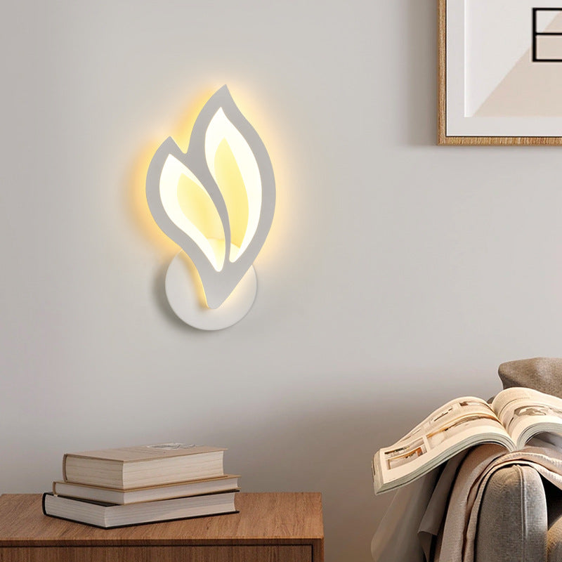 Modern Minimalist Iron Craft Wall Lamp Bedside Staircase Decorative Wall Sconce Light