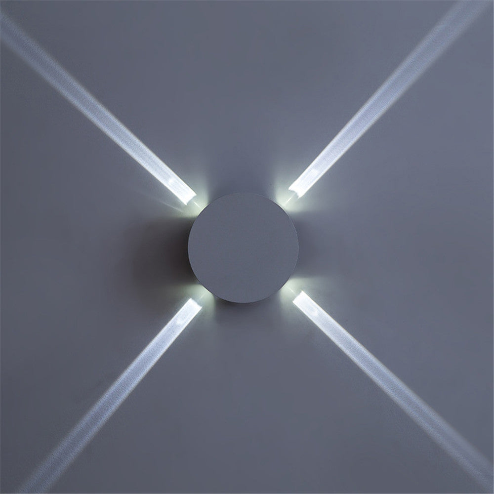 Cross Shape Decorative LED Lamp Indoor Bedside Background Light for Living Room Home Decor
