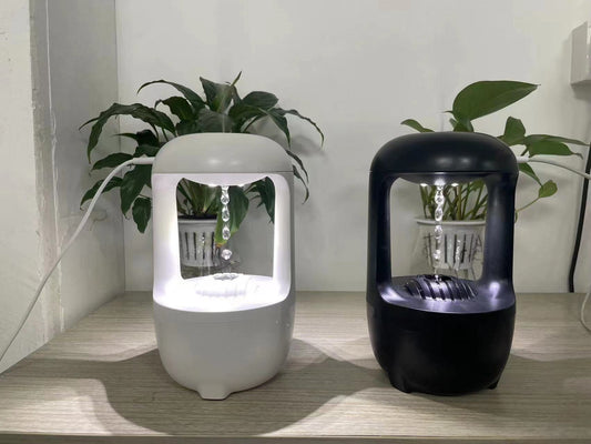 Anti Gravity Humidifier Water Drop Backflow Aromatherapy Machine Large Capacity Quiet Mist Sprayer for Home & Office