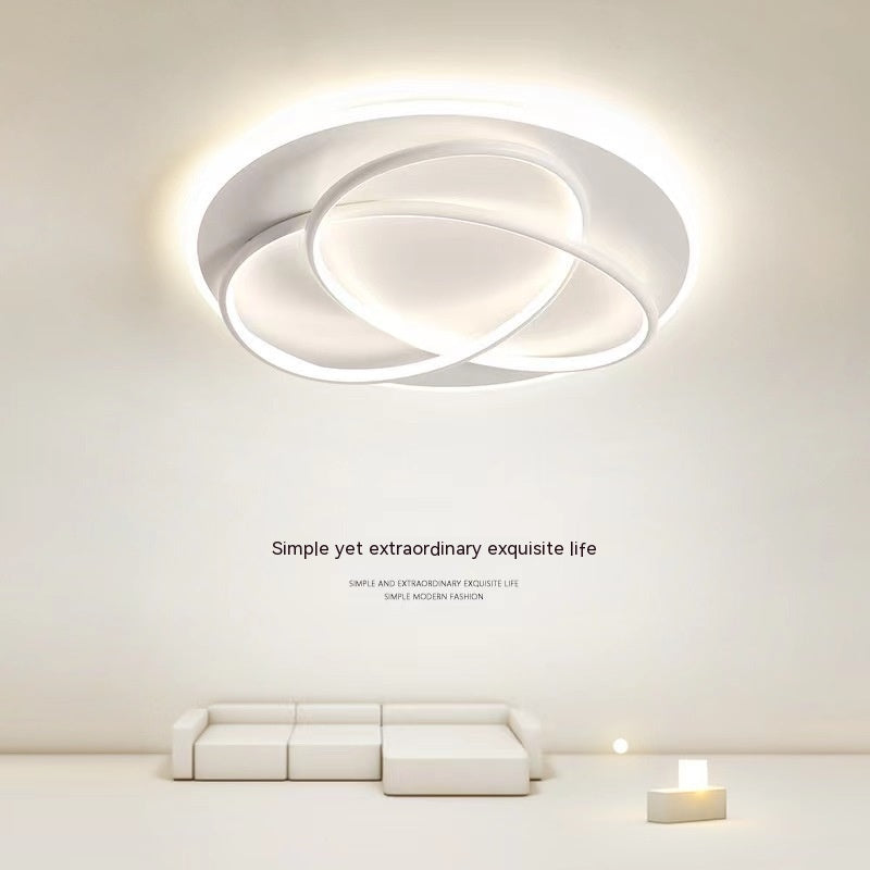 Clover LED Ceiling Lamp Nordic Modern Luxury Light for Living Room Bedroom Warm Home Lighting