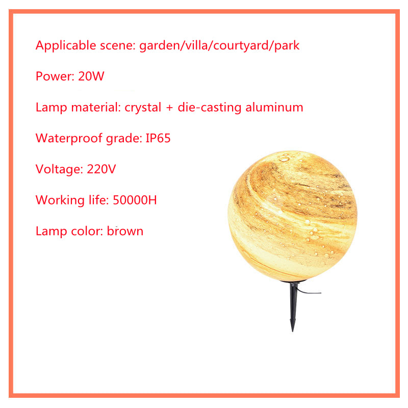 Solar Lawn Outdoor Waterproof Garden Ground Lamp Villa Landscape LED Grass Light Yard Pathway Lighting