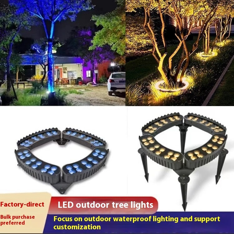 Waterproof LED Tree Light – Decorative Outdoor Garden Tree Lamp for Landscape Lighting