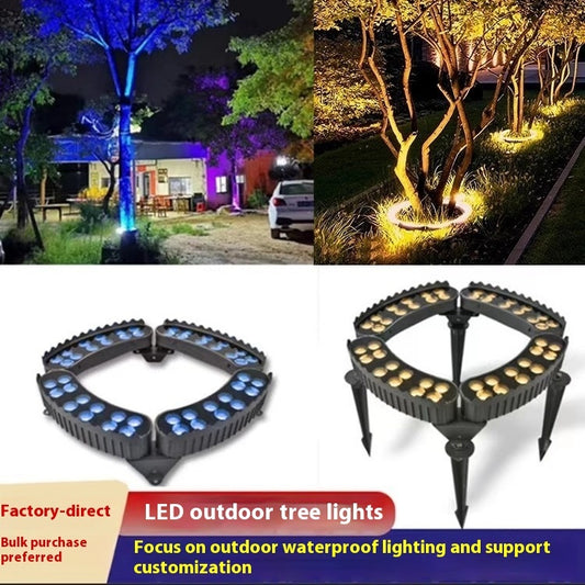 Waterproof LED Tree Light – Decorative Outdoor Garden Tree Lamp for Landscape Lighting