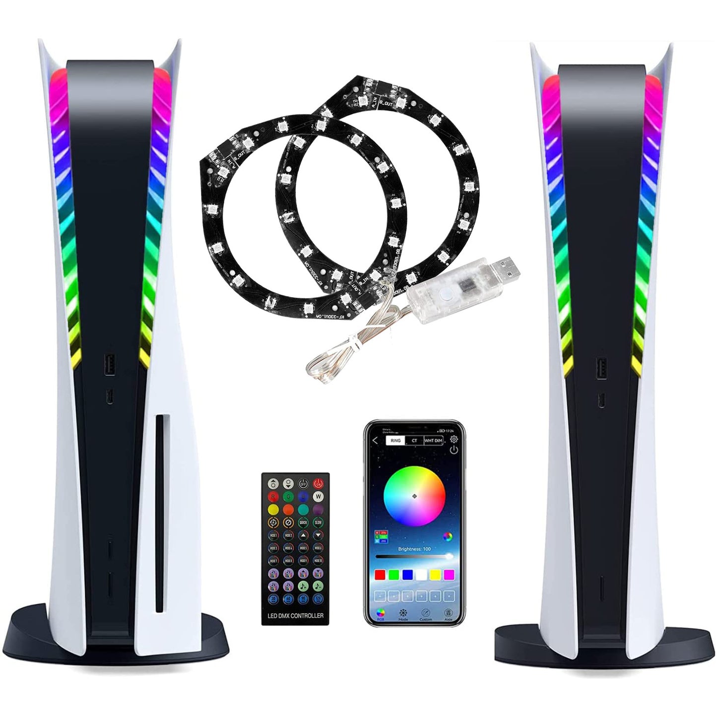 Racecourse Creative Ambient Light Game Room Decor LED Atmosphere Light for Gaming Setup