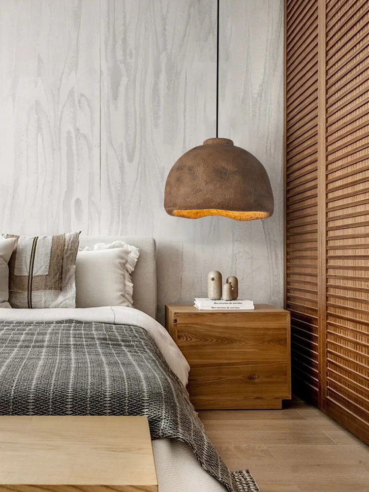 Japanese Style Modern Chandelier – Simple Bedroom & Study Lamp