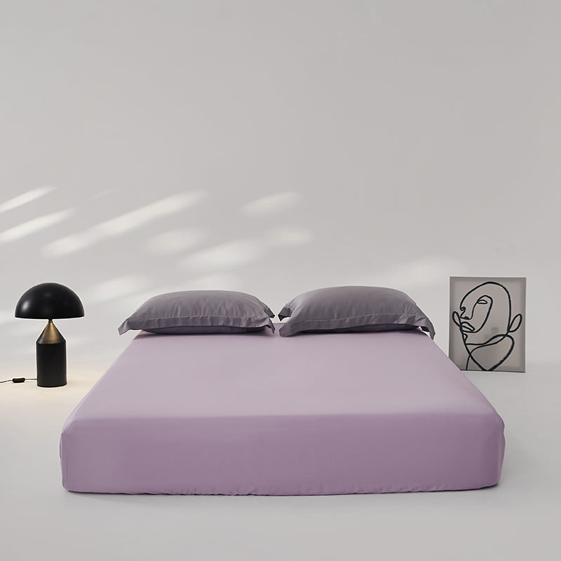 Single Bed Sheet Ice Silk Skin Friendly Pillowcase Soft Cooling Breathable Bed Linen Set