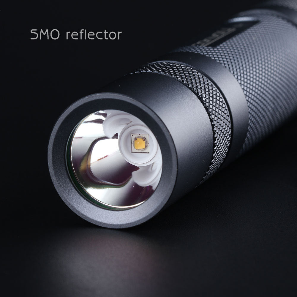 Convoy S2 SST20 18650 Flashlight Thermoelectric Separation Coating 7135 High Performance LED Torch 12 Modes