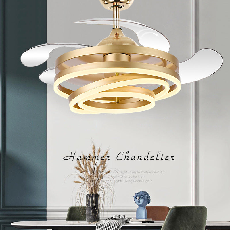 Three Circle Pendant Lamp Creative Living Room Dining Bedroom Modern Ceiling Light Fixture