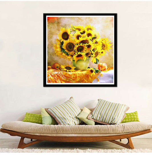 Rubik’s Cube Diamond Painting Cross Stitch 5D DIY Full Drill Colorful Puzzle Wall Art Kit