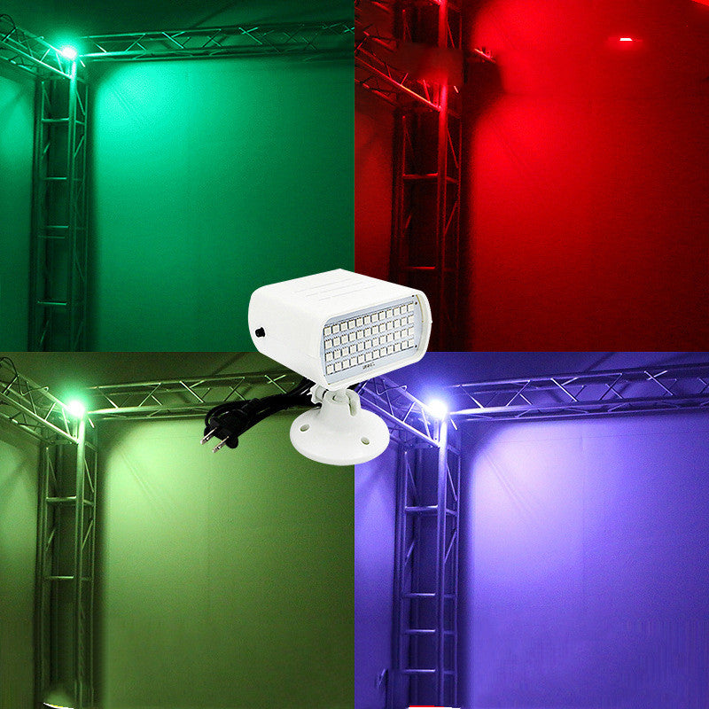 Sound Control 48PCS LED Stage Light Frequency Burst Laser Flash DJ Party Lighting Effect