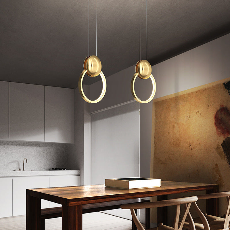 Moon Shadow Bedside Chandelier for Bedroom Living Room Study Decorative Ambient Light