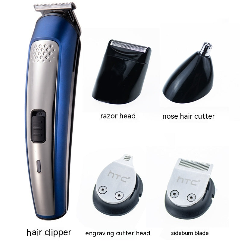 5-in-1 Hair Clipper Set – Washable Full-Body Multifunctional Electric Grooming Kit