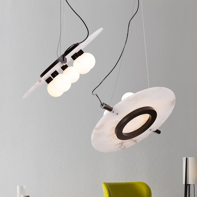 Post Modern Creative Marble Bedroom Chandelier Luxury Ceiling Light for Home Decor