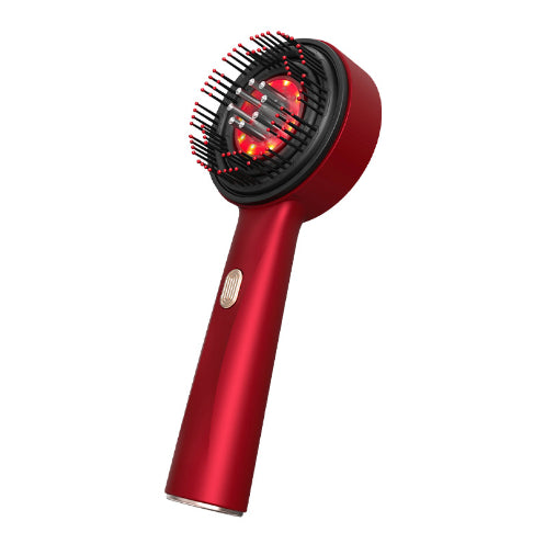 Electric Massage Comb Red Light Scalp Care Anti Slip Hair Care Multi Functional Scalp Massager for Home Use