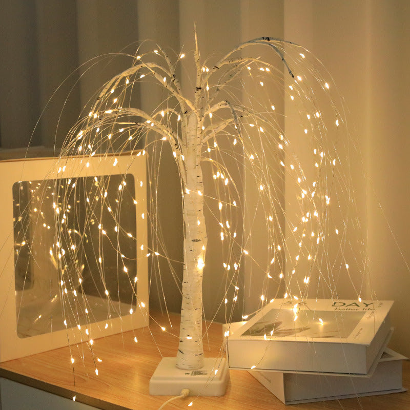 Copper Wire Illusion Decorative Night Light Scene Arrangement Fairy String Lights for Room & Event Decor
