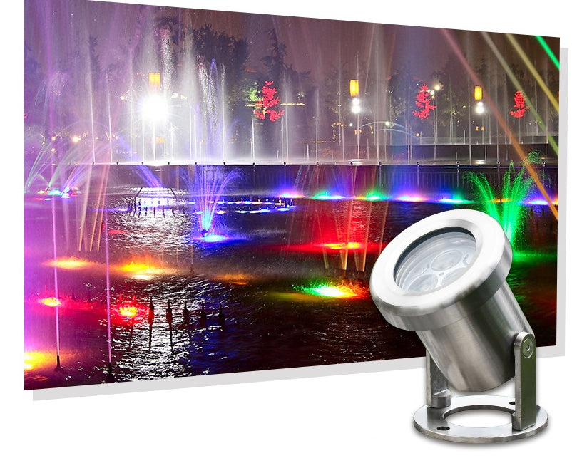 LED Underwater Spotlights – Waterproof Pool & Fountain Lighting for Outdoor Decor