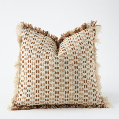 Woven Throw Pillows Sofa Living Room Decorative Cushion Covers Boho Home Decor