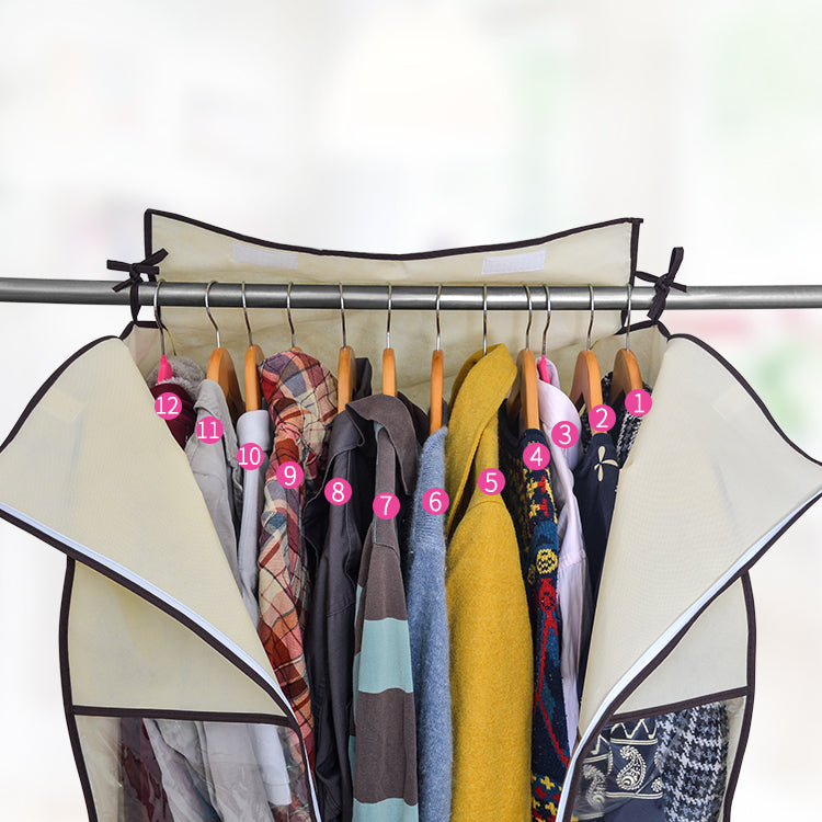 Garment Storage Bag Dustproof Clothing Organizer Travel & Wardrobe Clothes Storage Bag