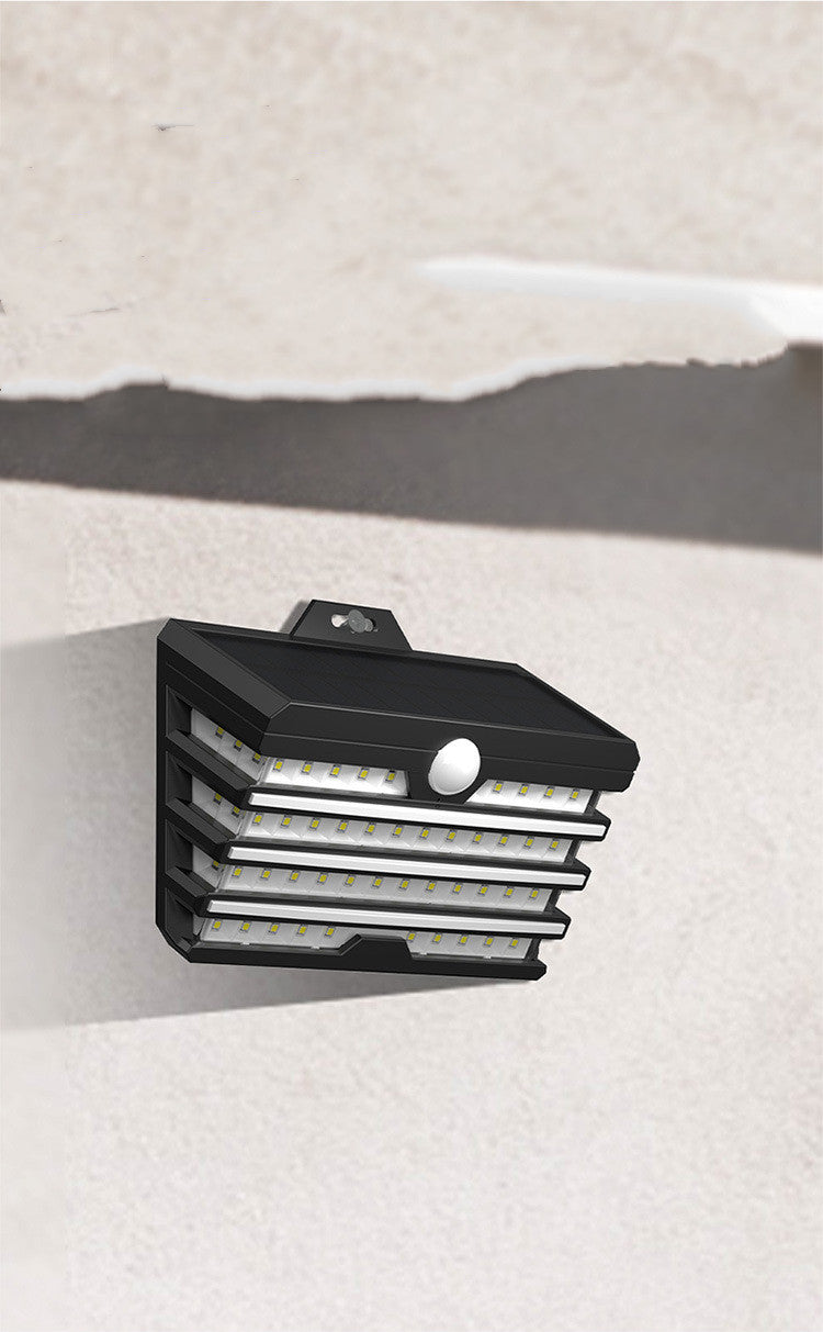 LED Outdoor Human Body Induction Wall Lamp Motion Sensor Waterproof Security Wall Light