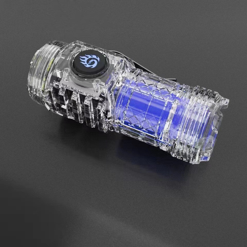 Rechargeable Super Bright Flashlight Strong Light Portable Outdoor Torch for Camping Hiking and Emergency Use