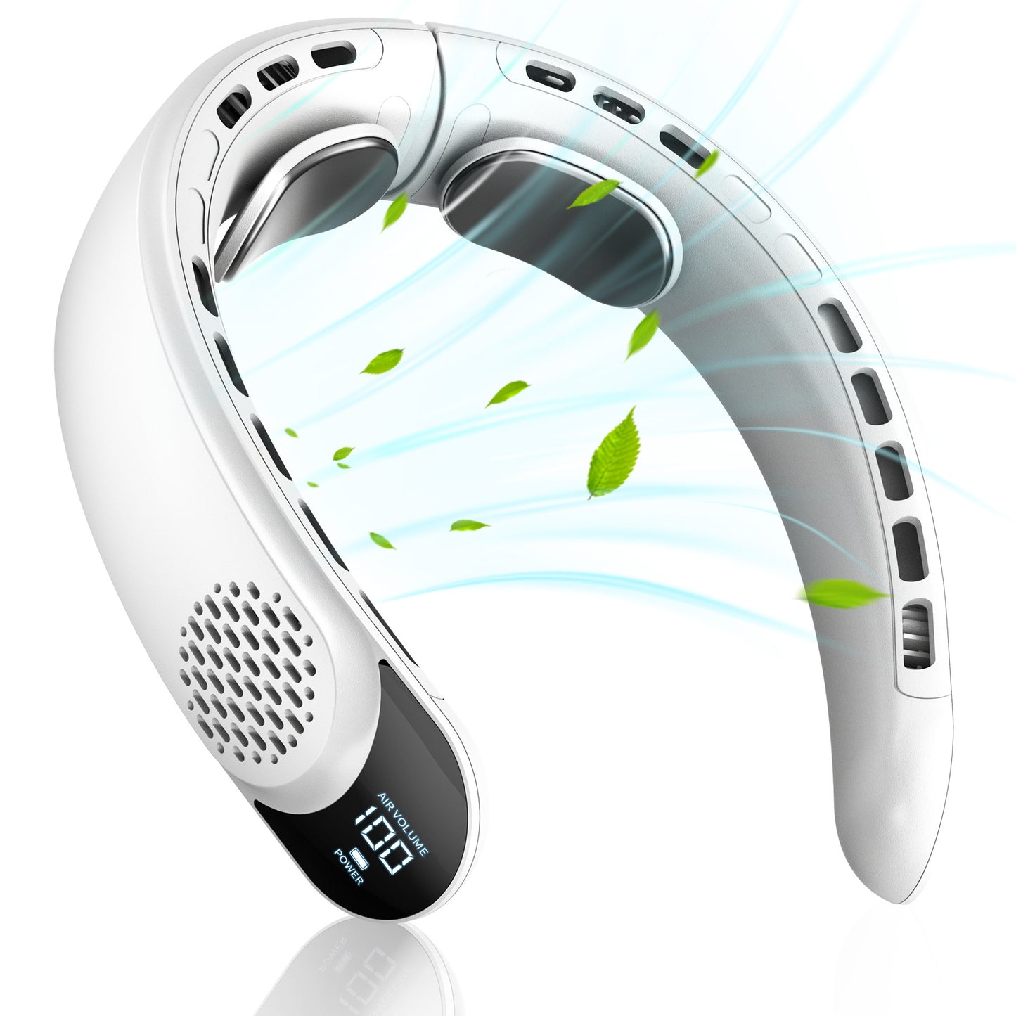 New Neck Hanging Fan – Ultra Quiet Portable Fan with Long Battery Life & Hands-Free Design