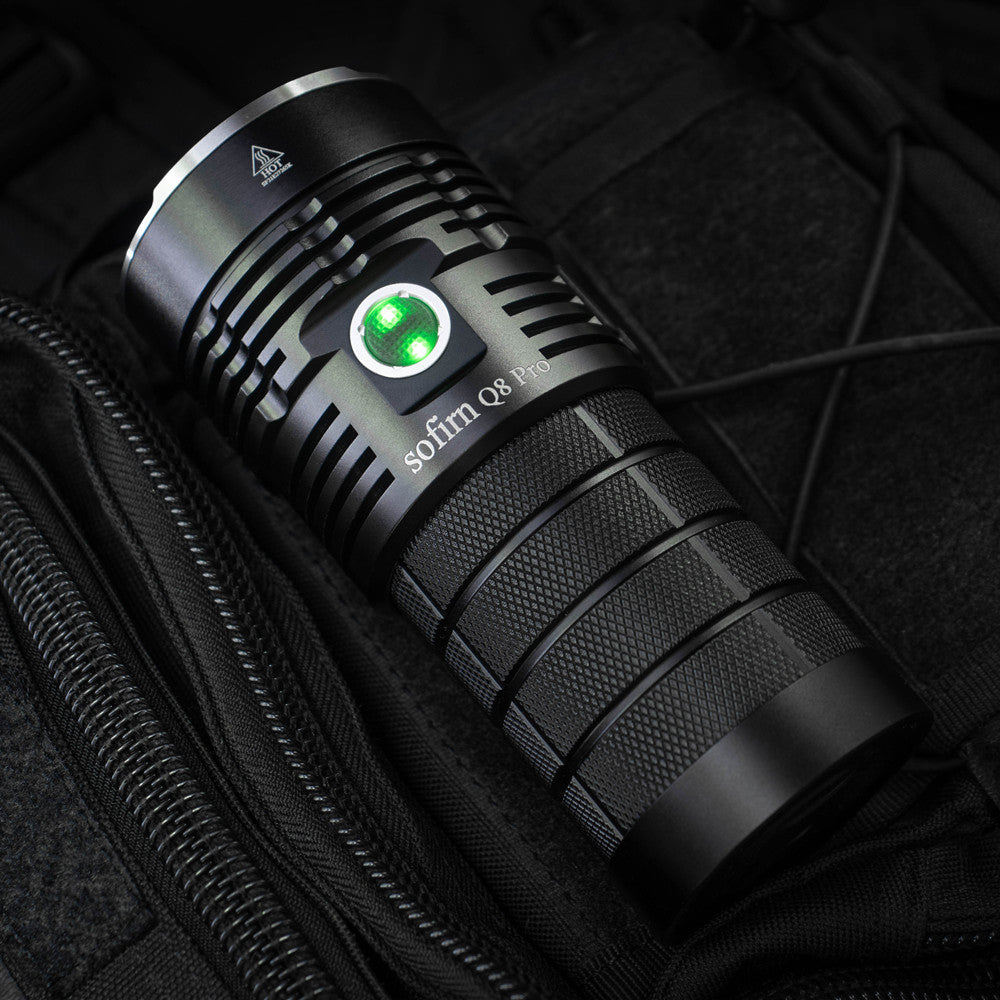 High Power Flashlight – 18650 Battery USB-C Direct Charging LED Torch
