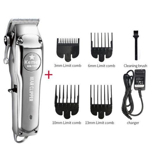 Household Noise Reduction Hair Clipper Quiet Electric Hair Trimmer Cordless Low Noise Grooming Tool for Home Use