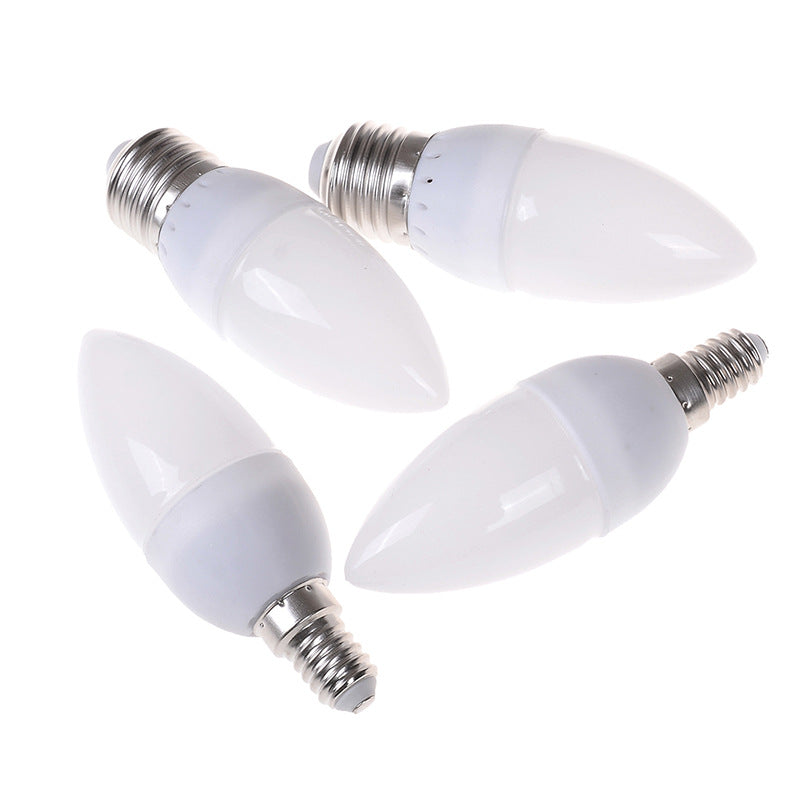 3W LED Candle Bulb E14/E27 – Energy Saving 220V Warm Light Spotlight