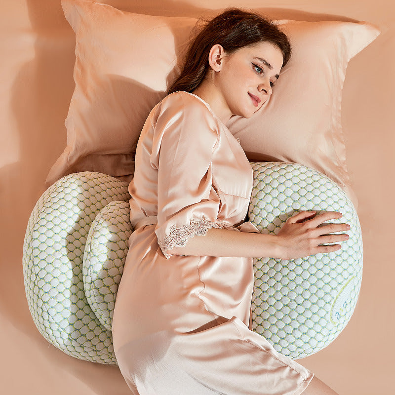 Pregnancy Pillow Waist Support for Side Sleeping Abdominal Support Pillow for Pregnant Women Comfort