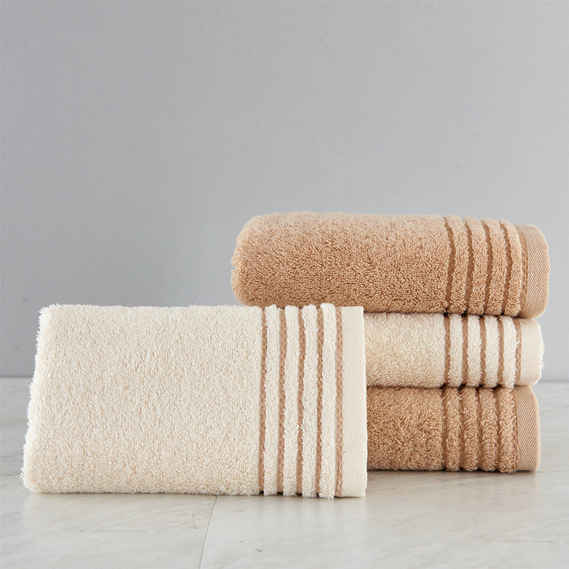 Cotton Towel Set Soft Absorbent Bath Towels Face Towels Luxury Bathroom Essentials