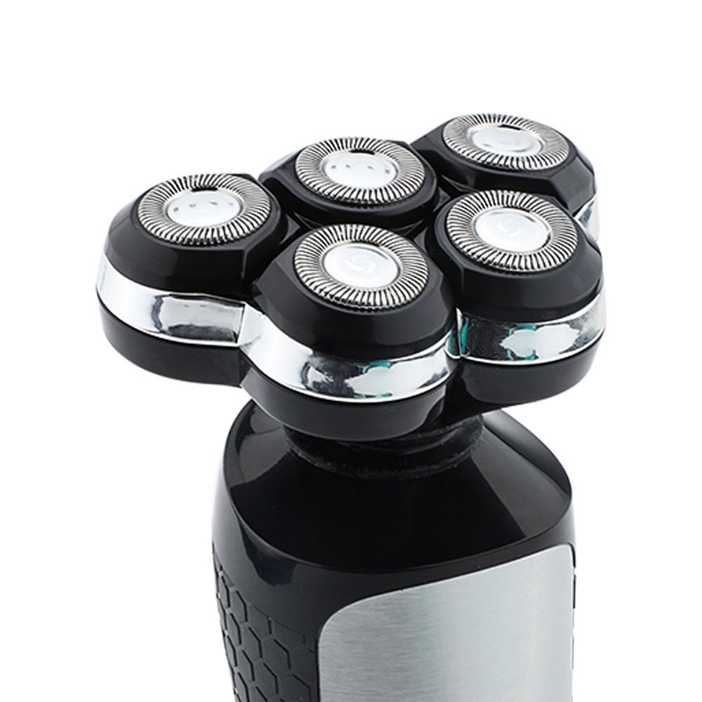 Rechargeable Floating Shaver – LCD Digital Display Waterproof Electric Razor for Men