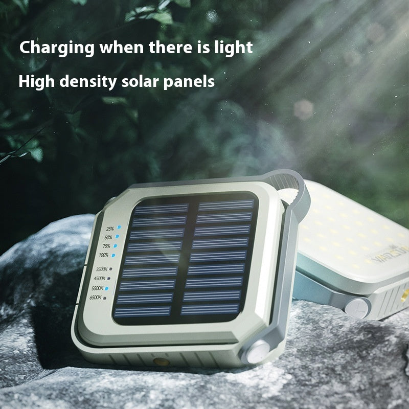 Ultra Long Life Battery Solar LED Camping Light Portable Outdoor Tent Lantern Atmosphere Lighting for Hiking and Emergency Use