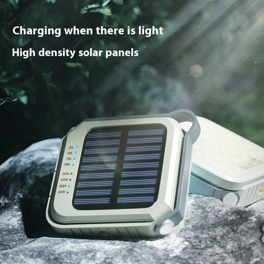 Ultra Long Life Battery Solar LED Camping Light Portable Outdoor Tent Lantern Atmosphere Lighting for Hiking and Emergency Use