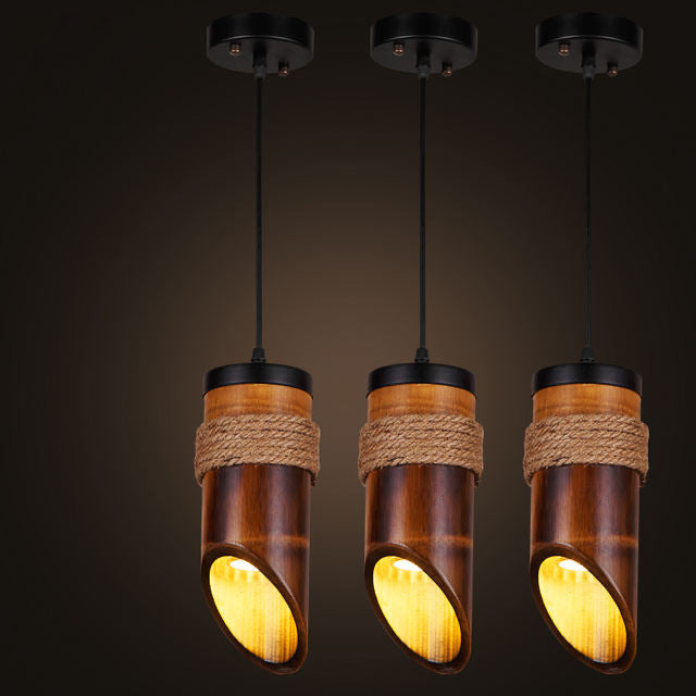 Retro Small Chandelier Nostalgic American Country Style Pendant Ceiling Light for Home Decor