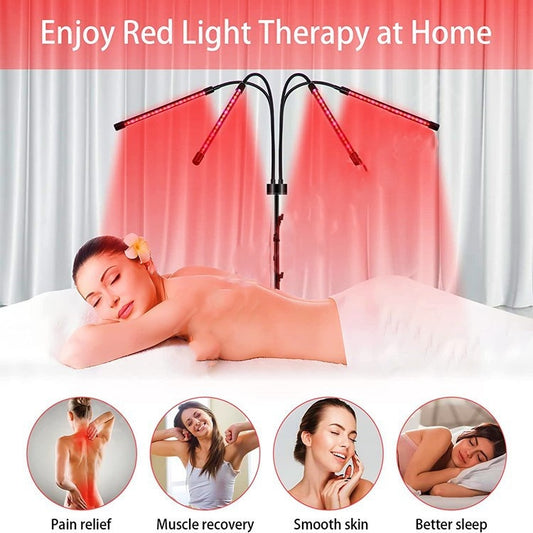 Red Light Therapy Lamp Infrared Photon Heating Physiotherapy Beauty Device for Body Pain Relief