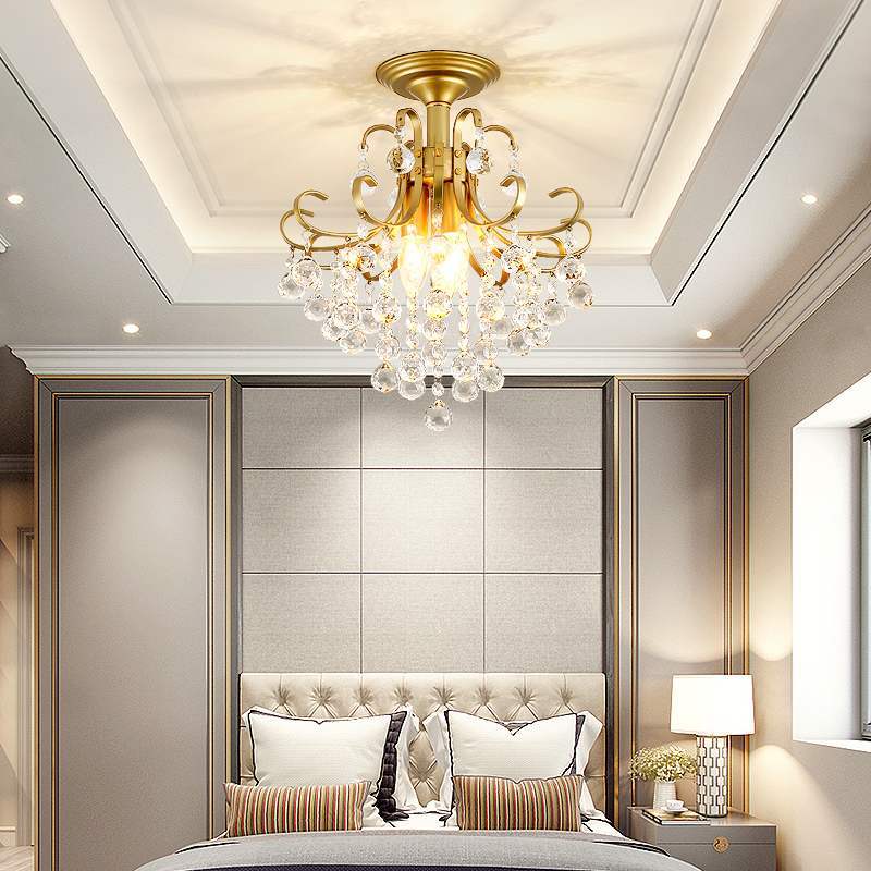 European Luxury Crystal Chandelier – Small American Restaurant Lighting